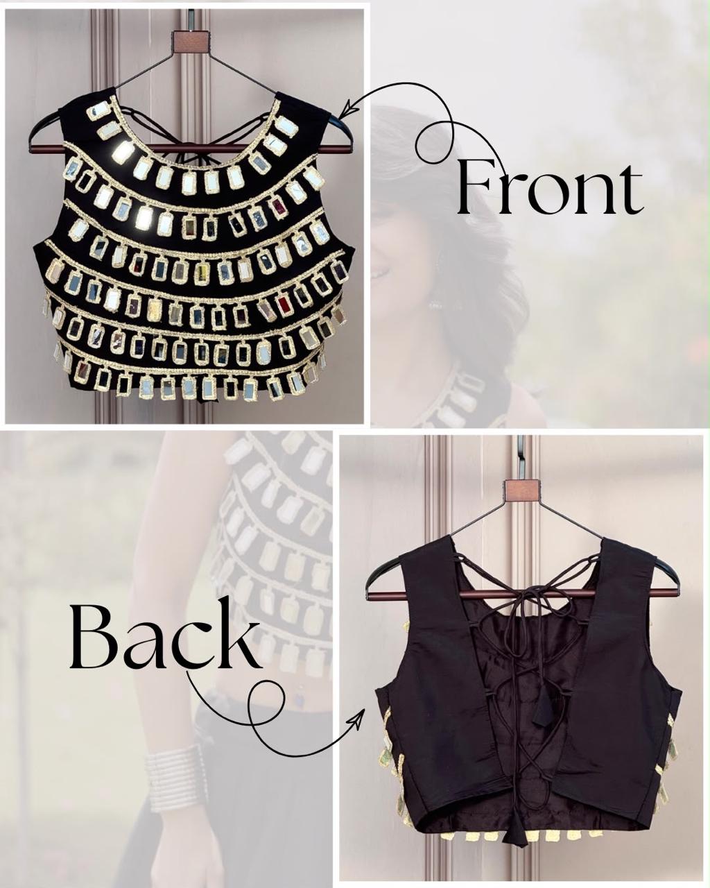 LW 7173 Maroon Roman Silk Blouse - view 5