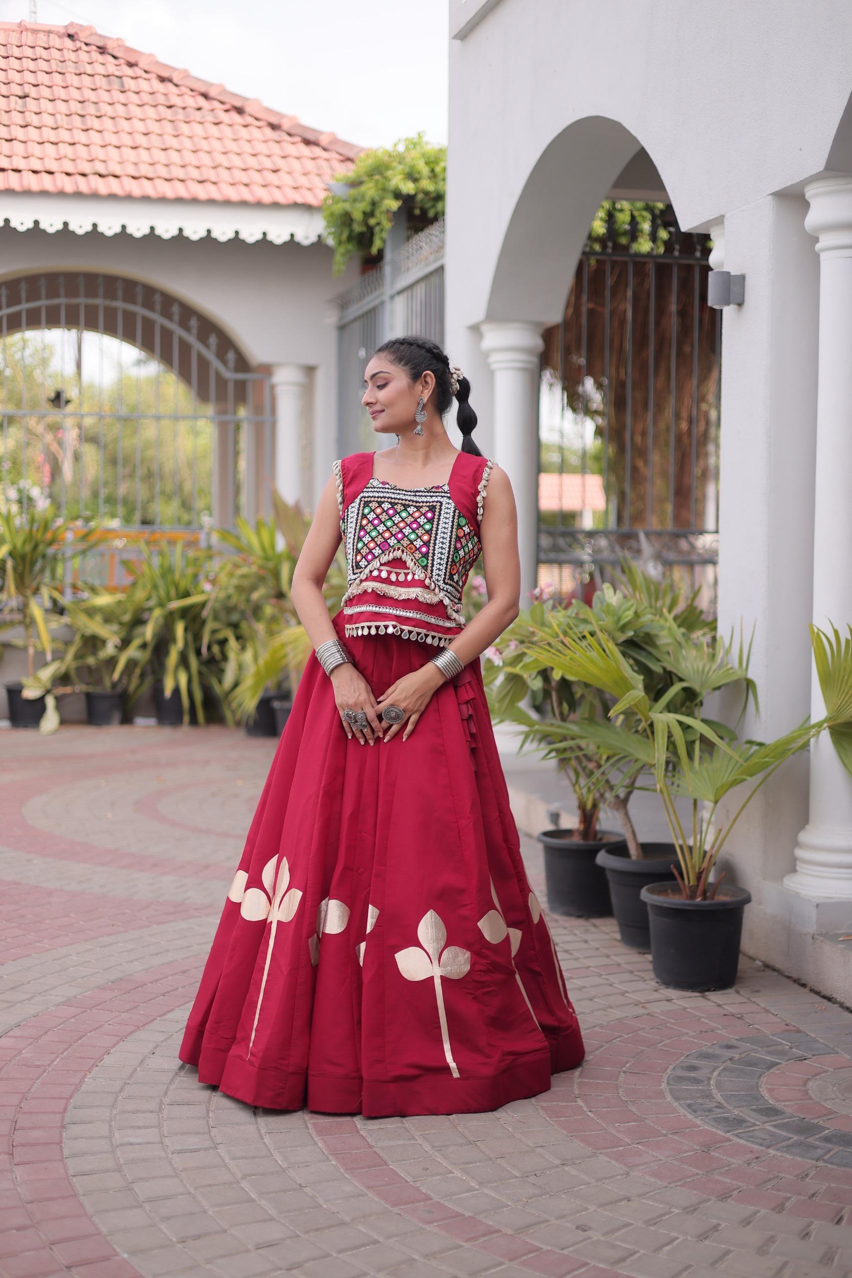LW 7174 Maroon Roman Silk Design - view 5