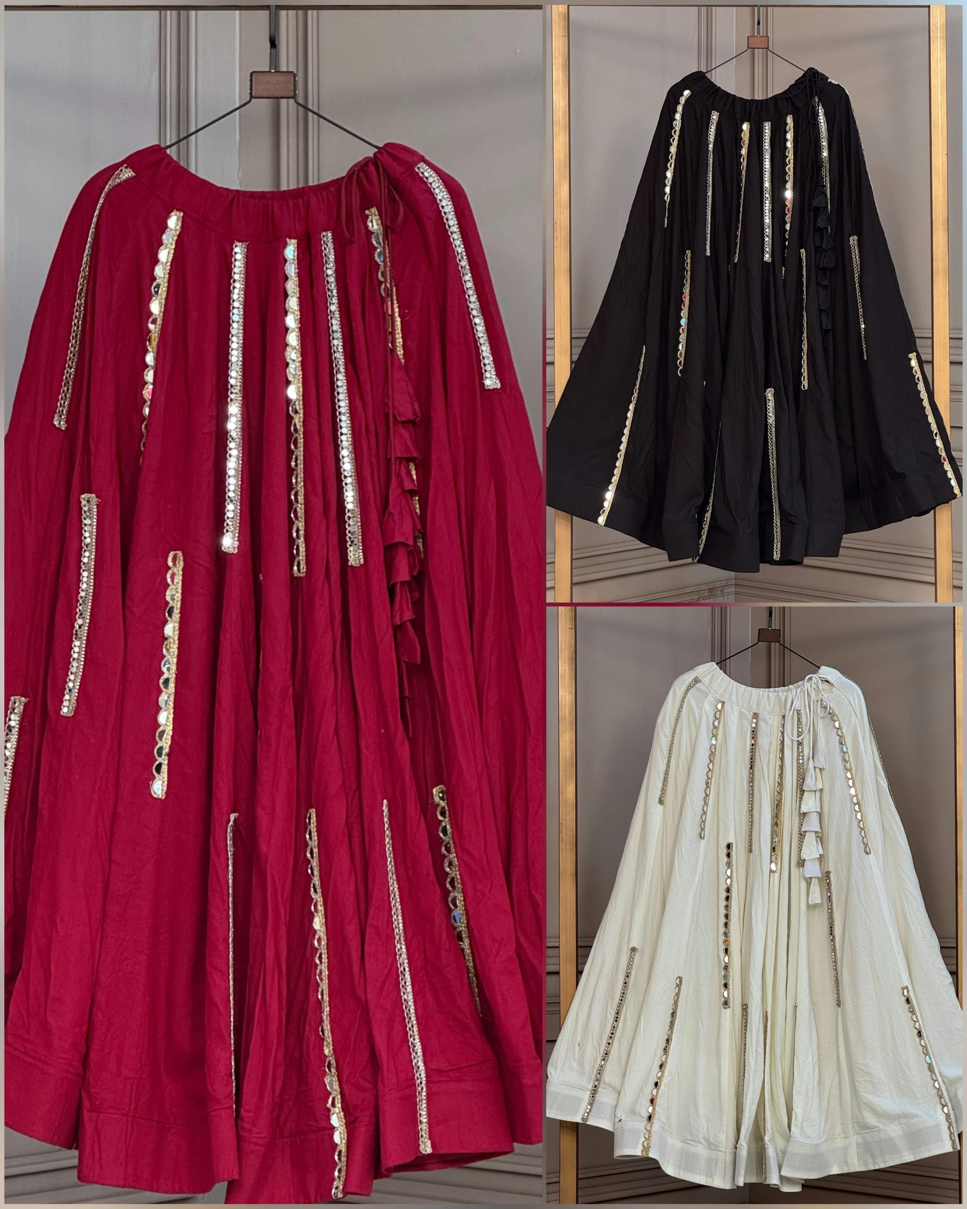 LW 7185 Maroon Rayon Design - view 4