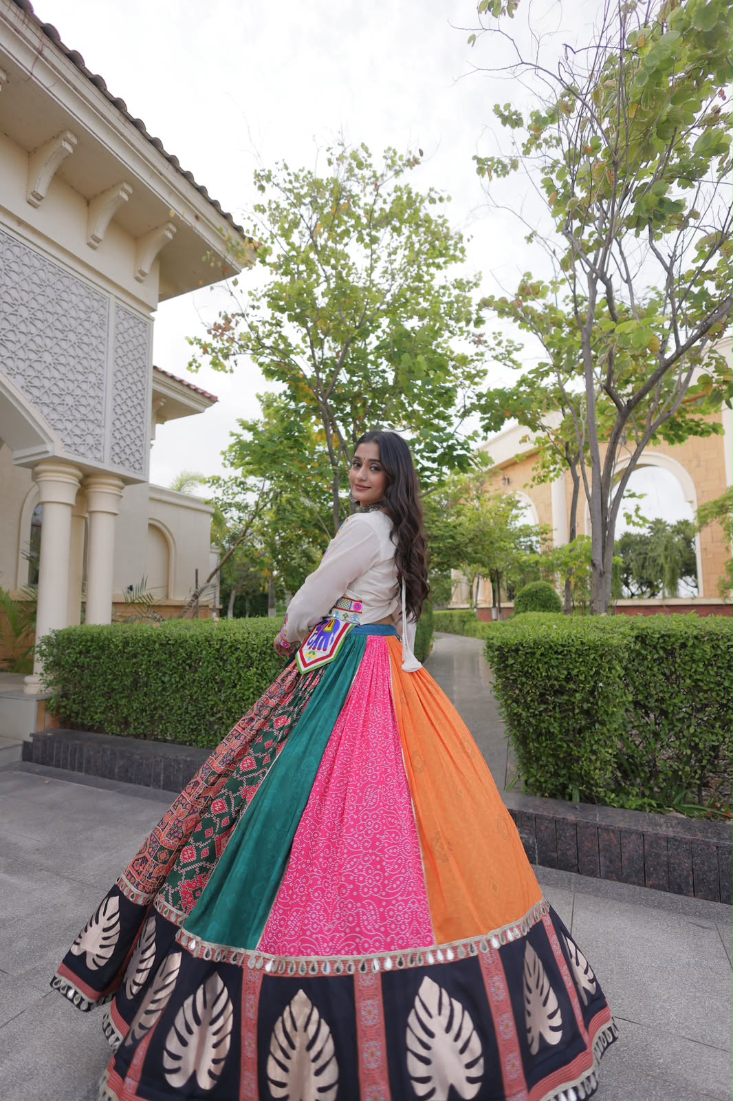 LW 7187 Cotton Lehenga Choli