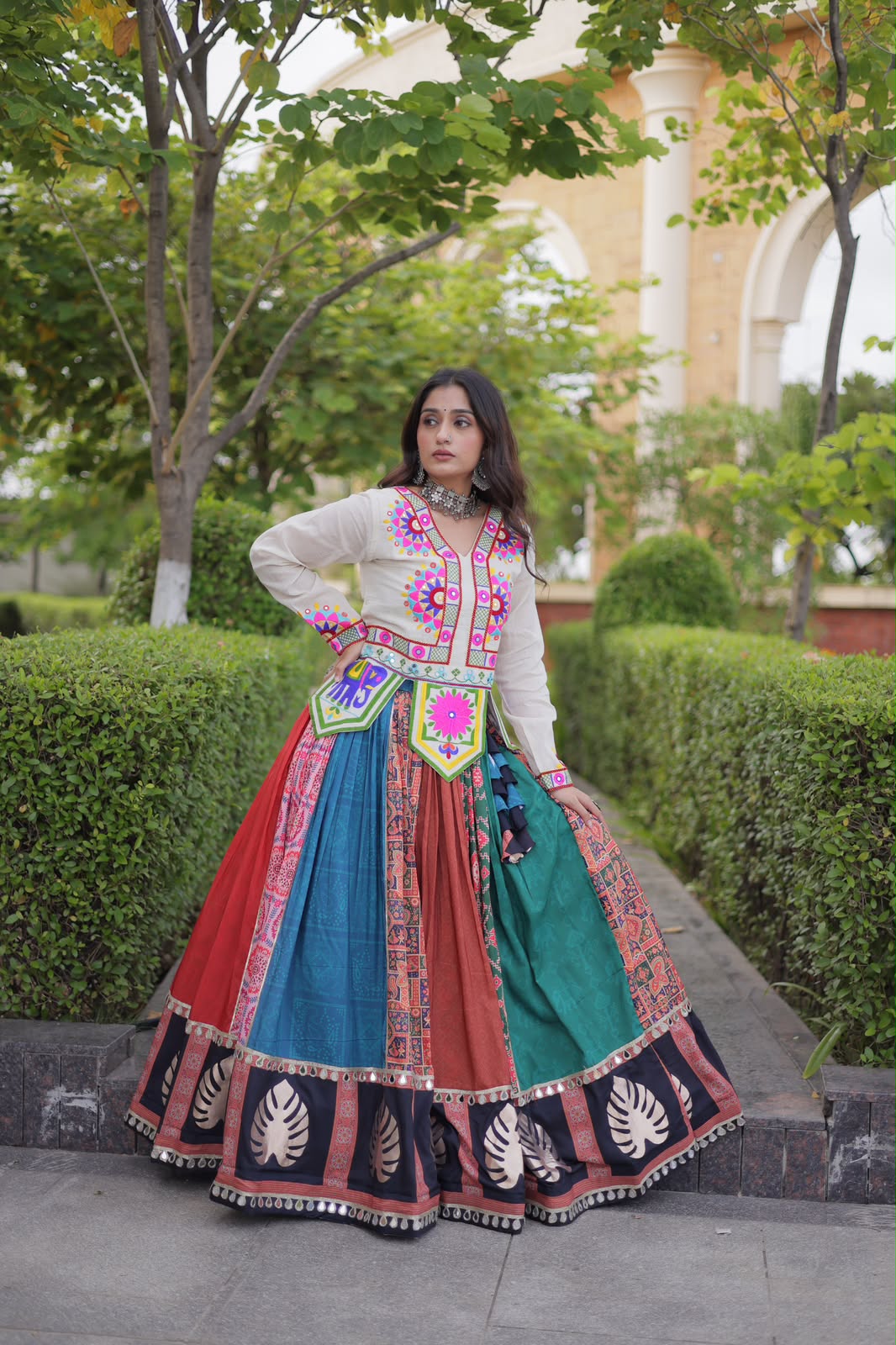 LW 7187 Cotton Lehenga Choli - view 2