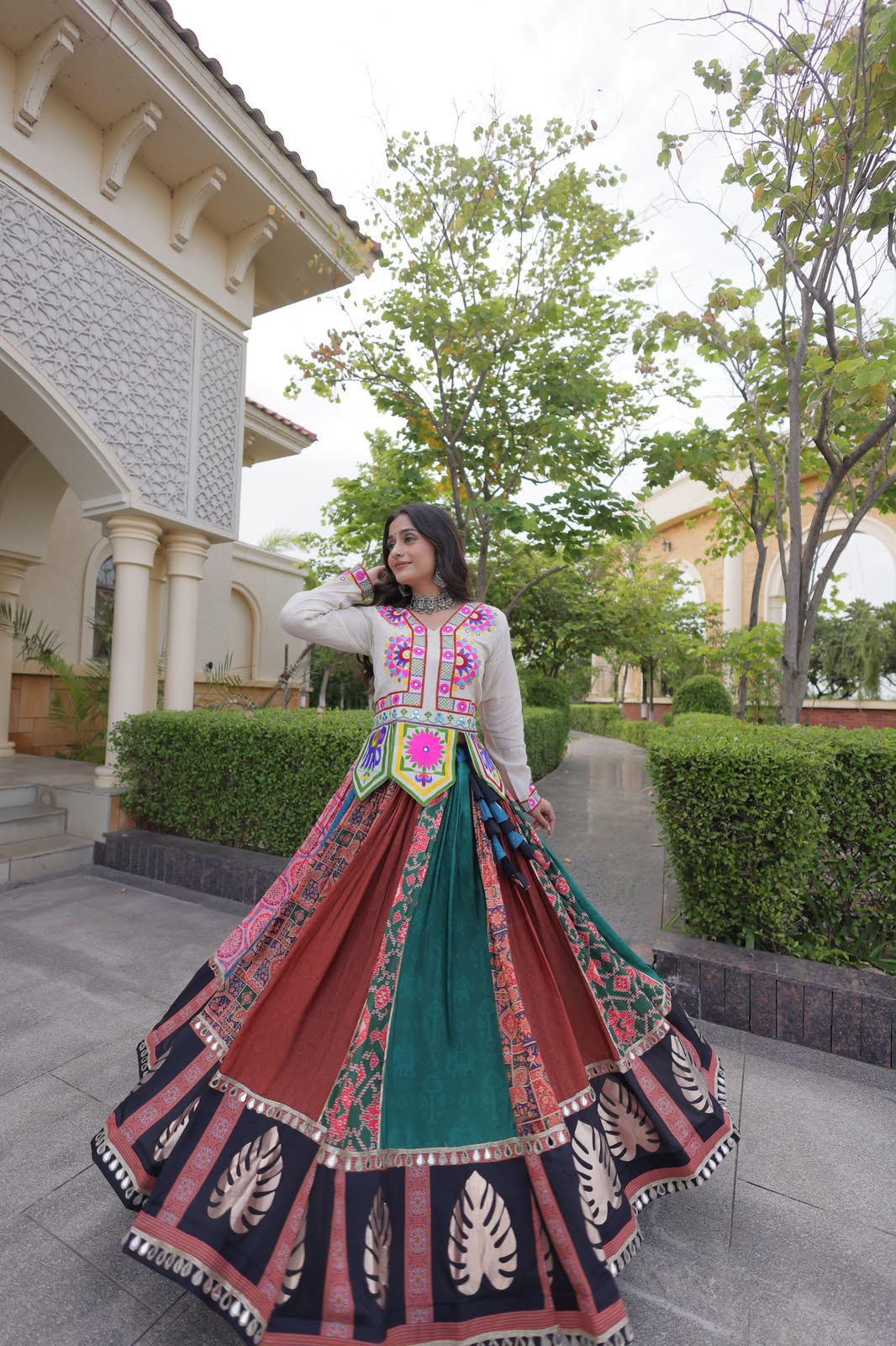 LW 7187 Cotton Lehenga Choli - view 3