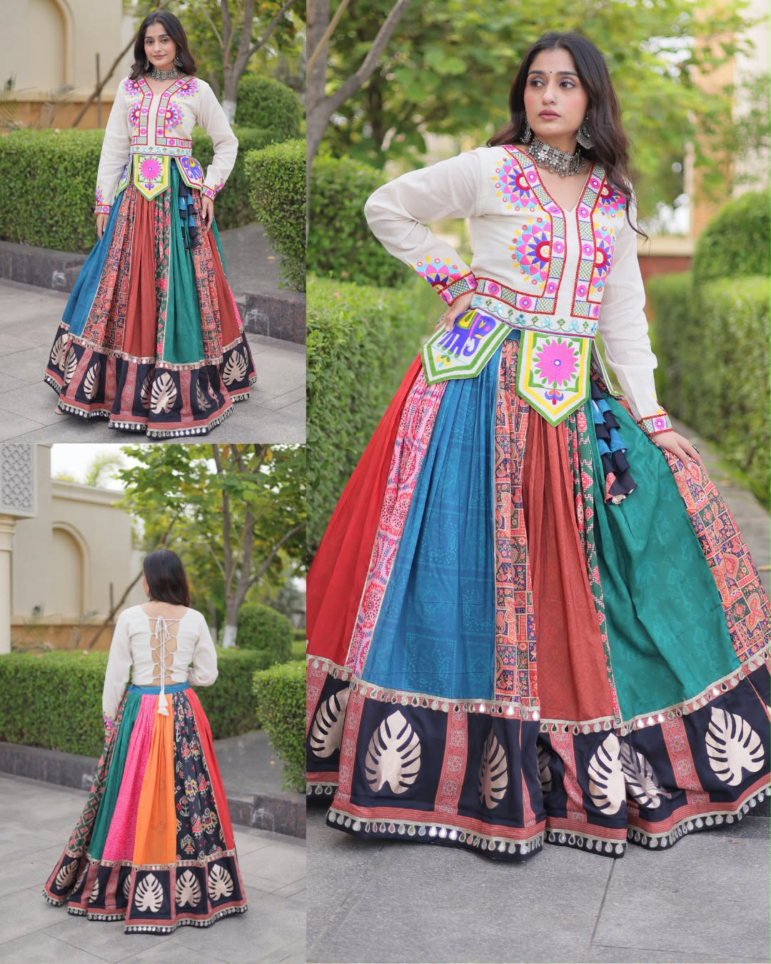 LW 7187 Cotton Lehenga Choli - view 4