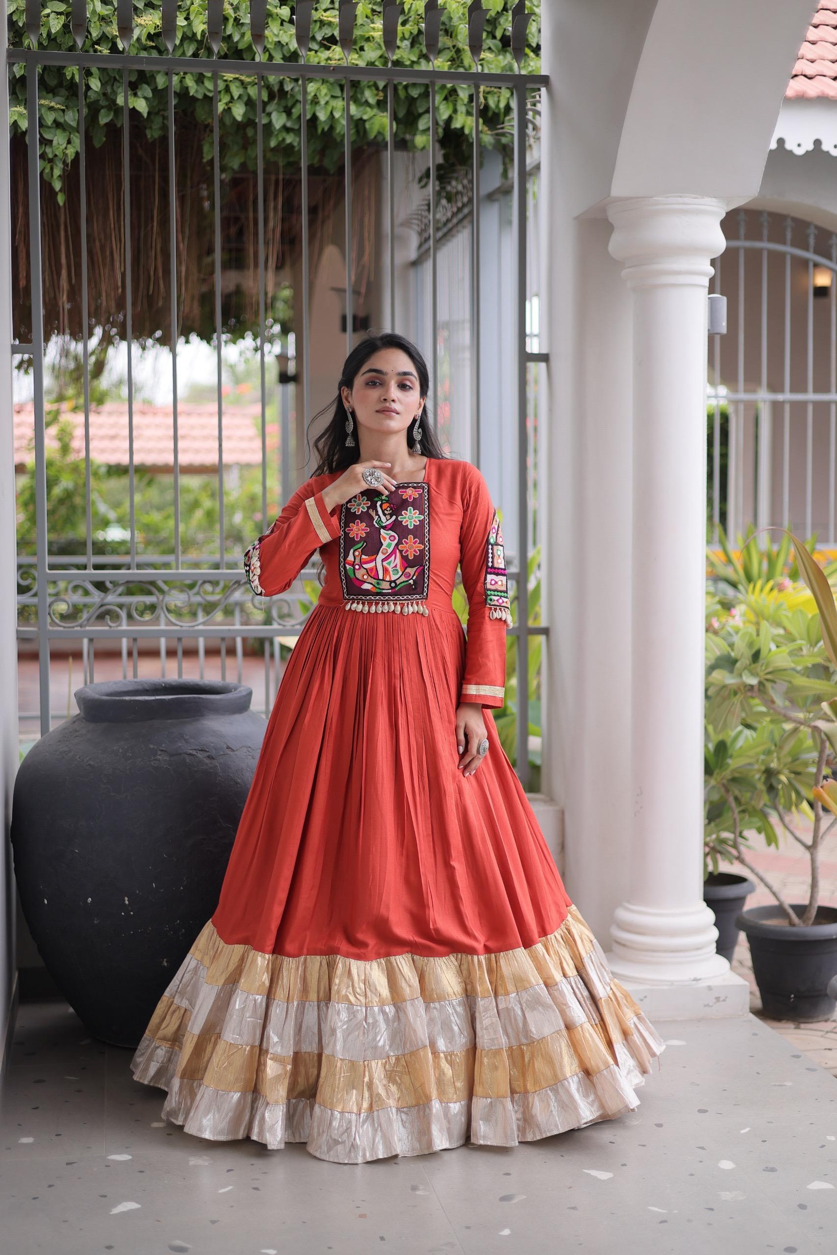 LW 9345 Pink 14 Kg Reyon Gown - view 3