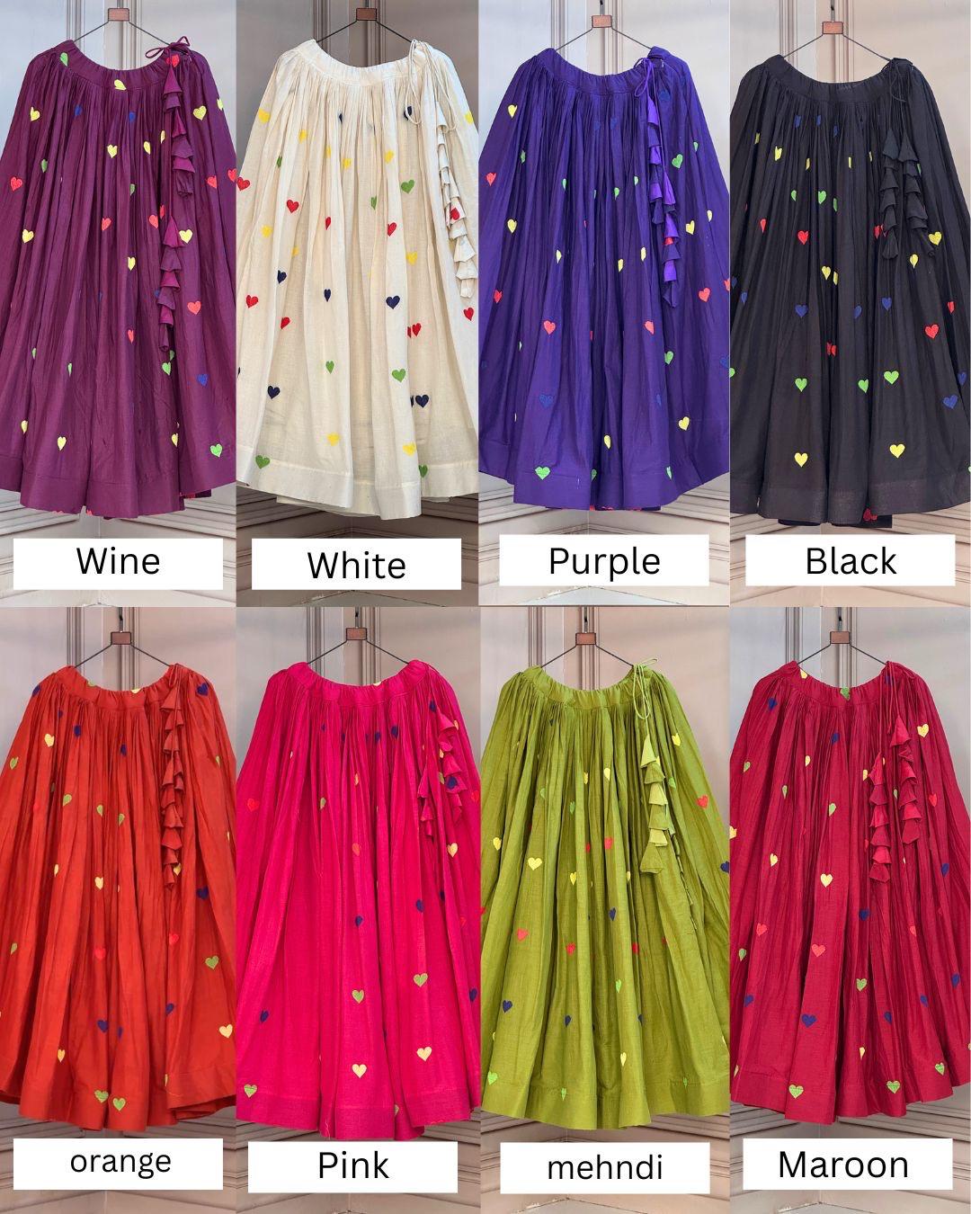 LW 9350 Purple Kora Cotton Gown Design - view 4