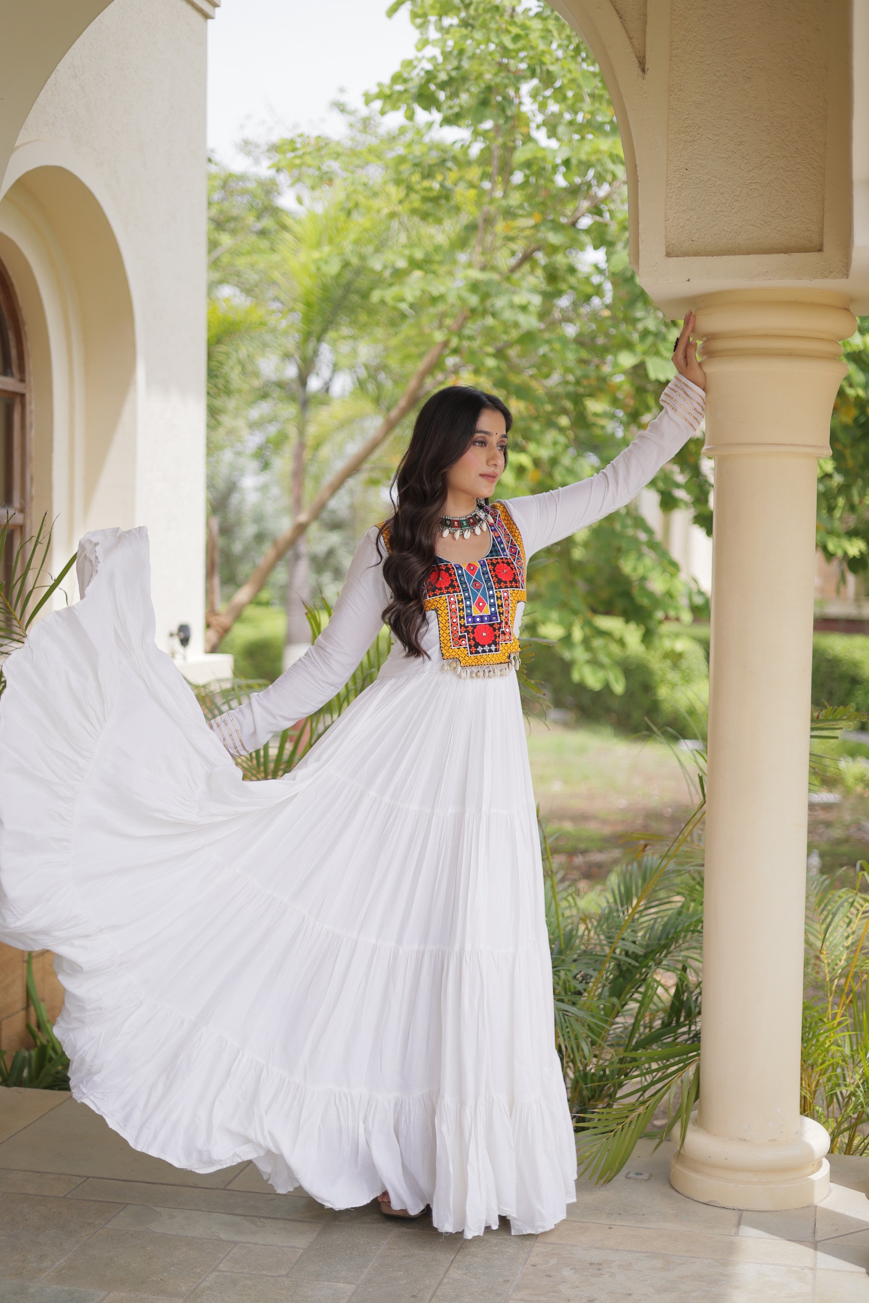 LW 9352 Wine 14 Kg Reyon Gown - view 5