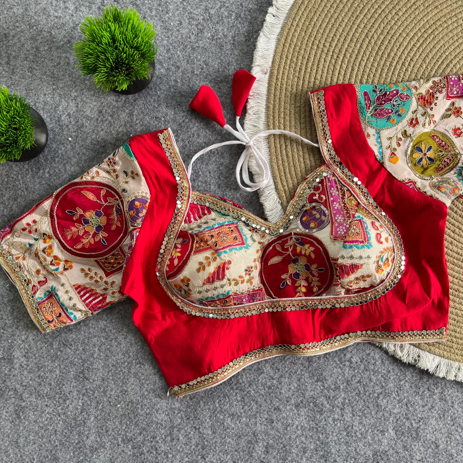 Mumtaz Pure Crape Silk Blouse - view 3