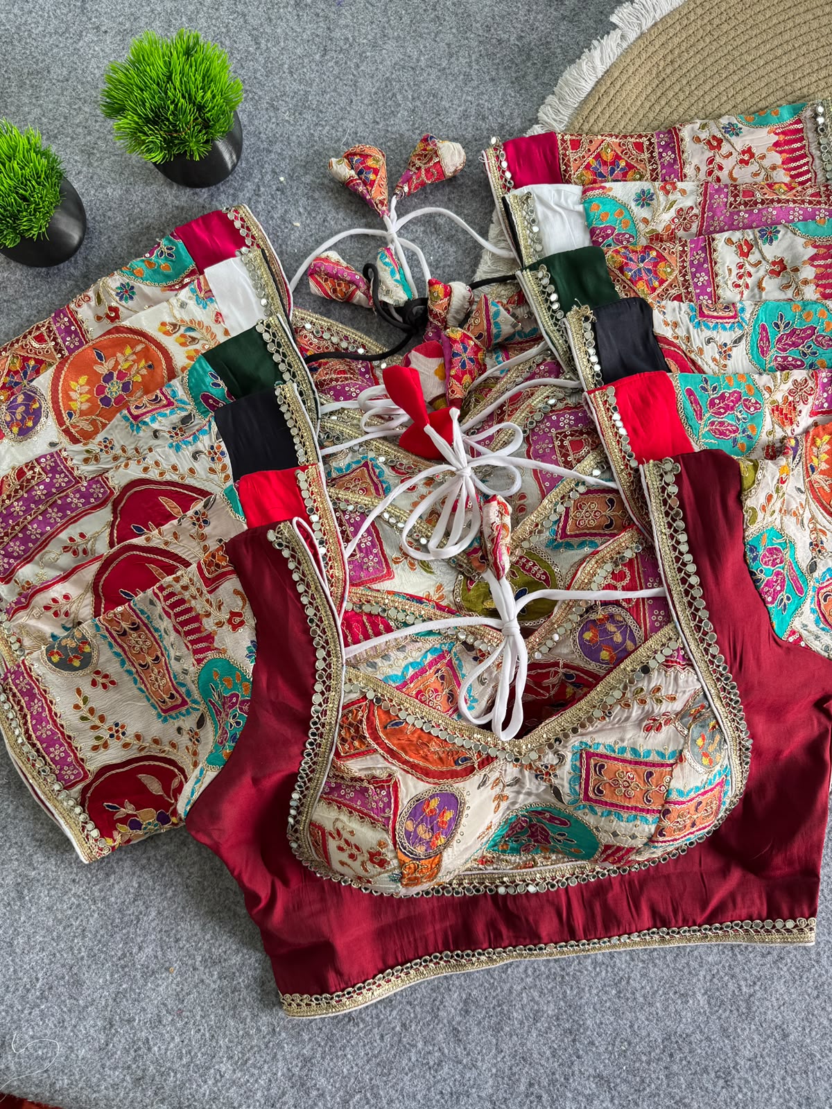 Mumtaz Pure Crape Silk Blouse - view 6