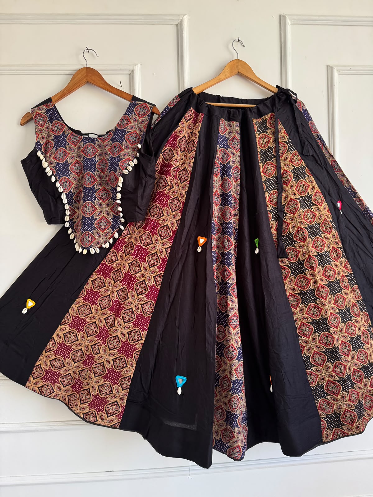 Navratri Ajrakh Cotton Design 2866 - view 6