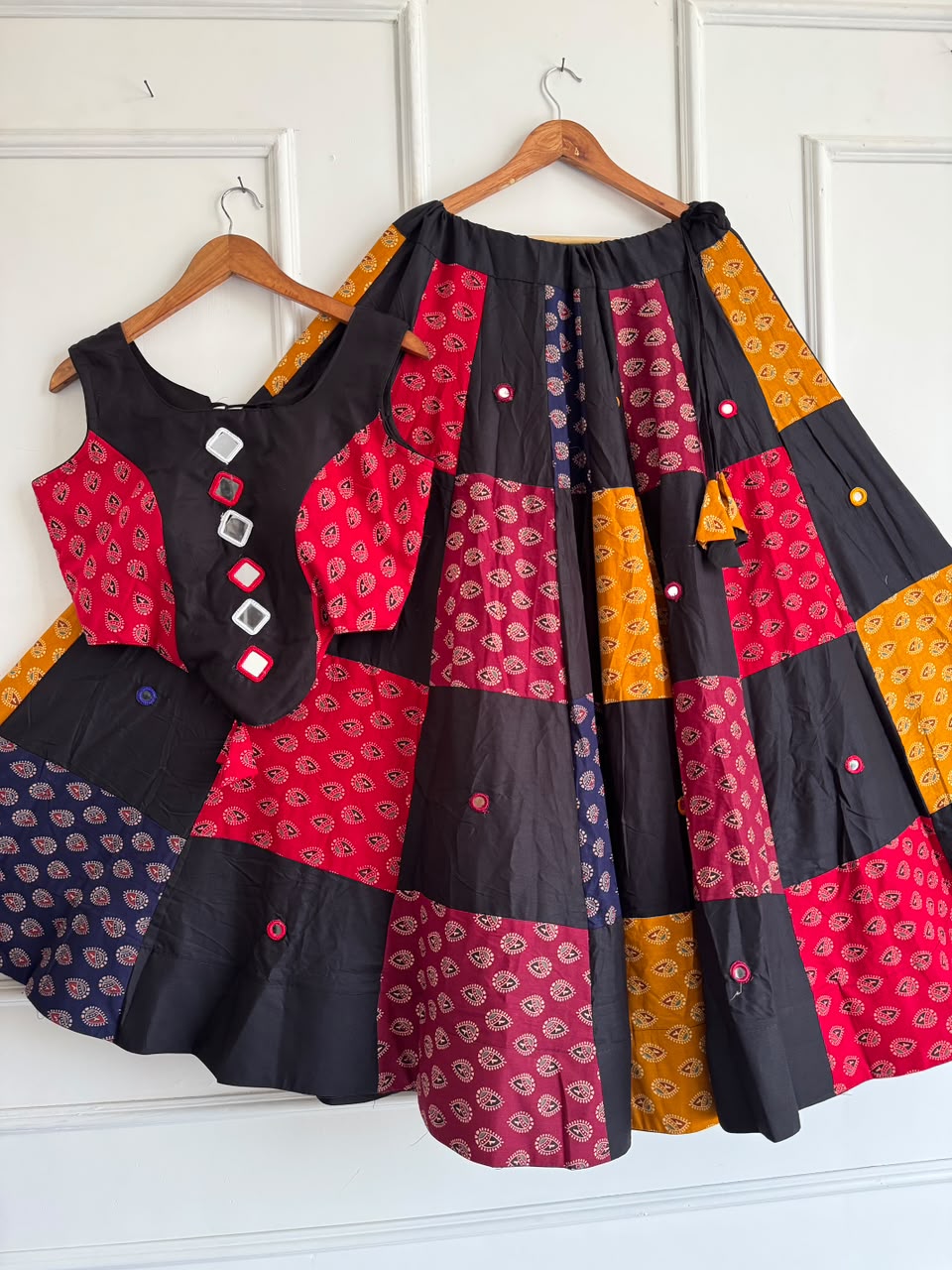 Navratri Ajrakh Cotton Design 2879 - view 4