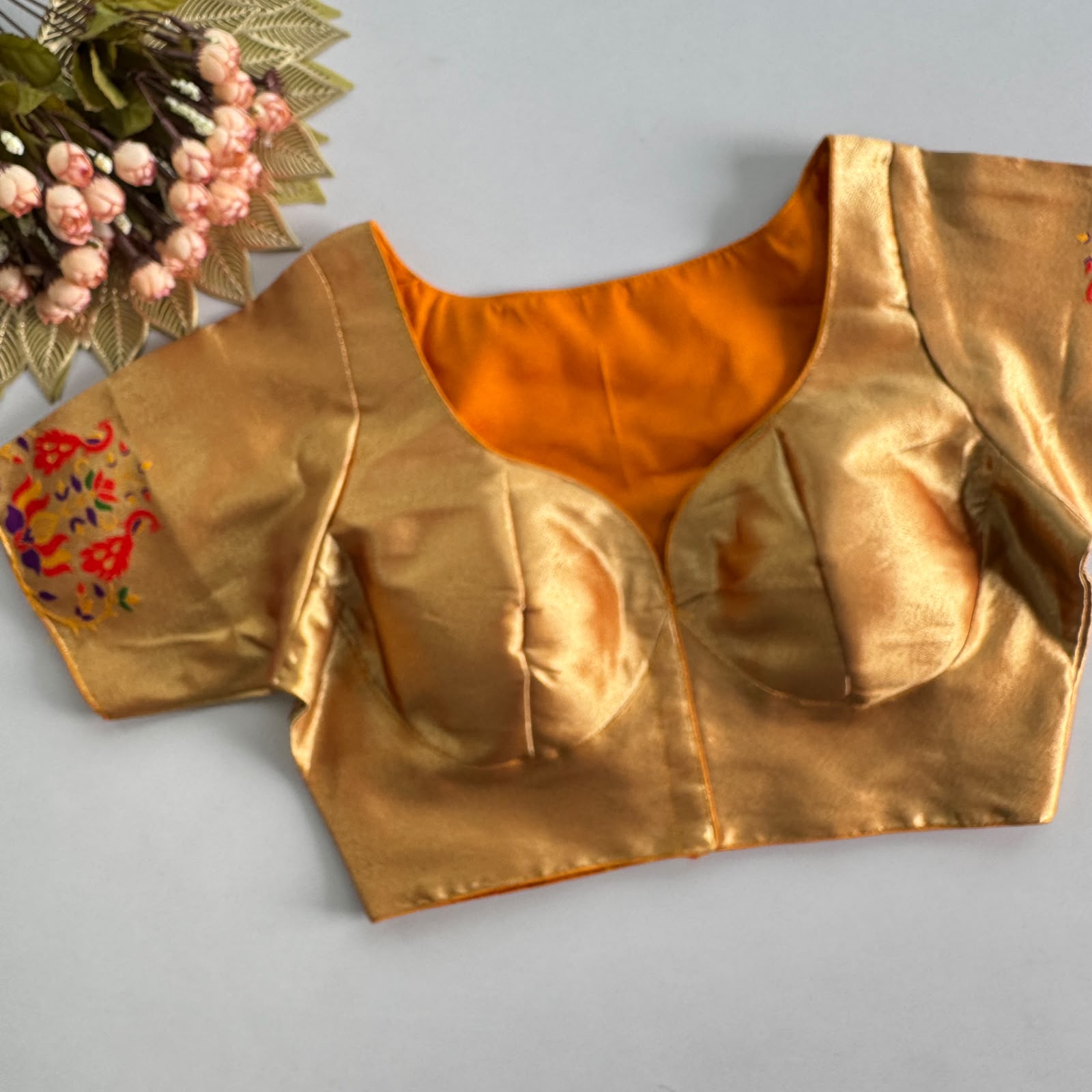 Paithani 02 Paithani Silk Blouse - view 5