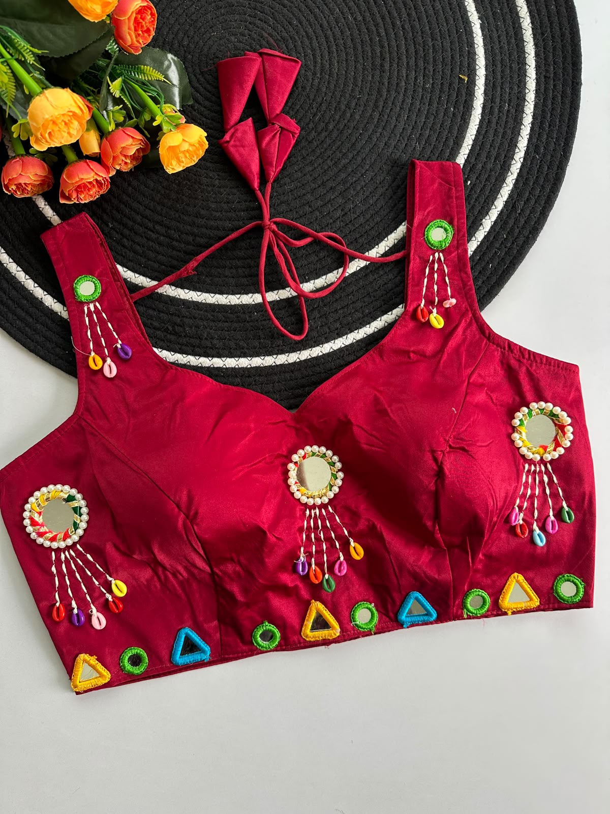 Ruhi Bangles Pure Raw Silk Blouse - view 13