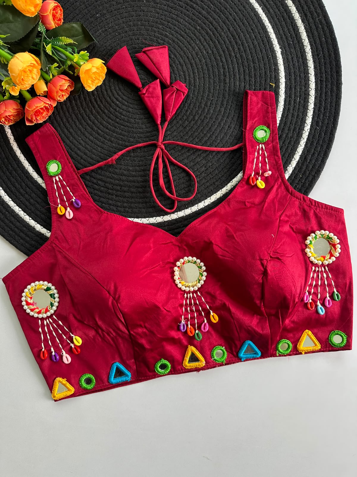 Ruhi Bangles Pure Raw Silk Blouse - view 4
