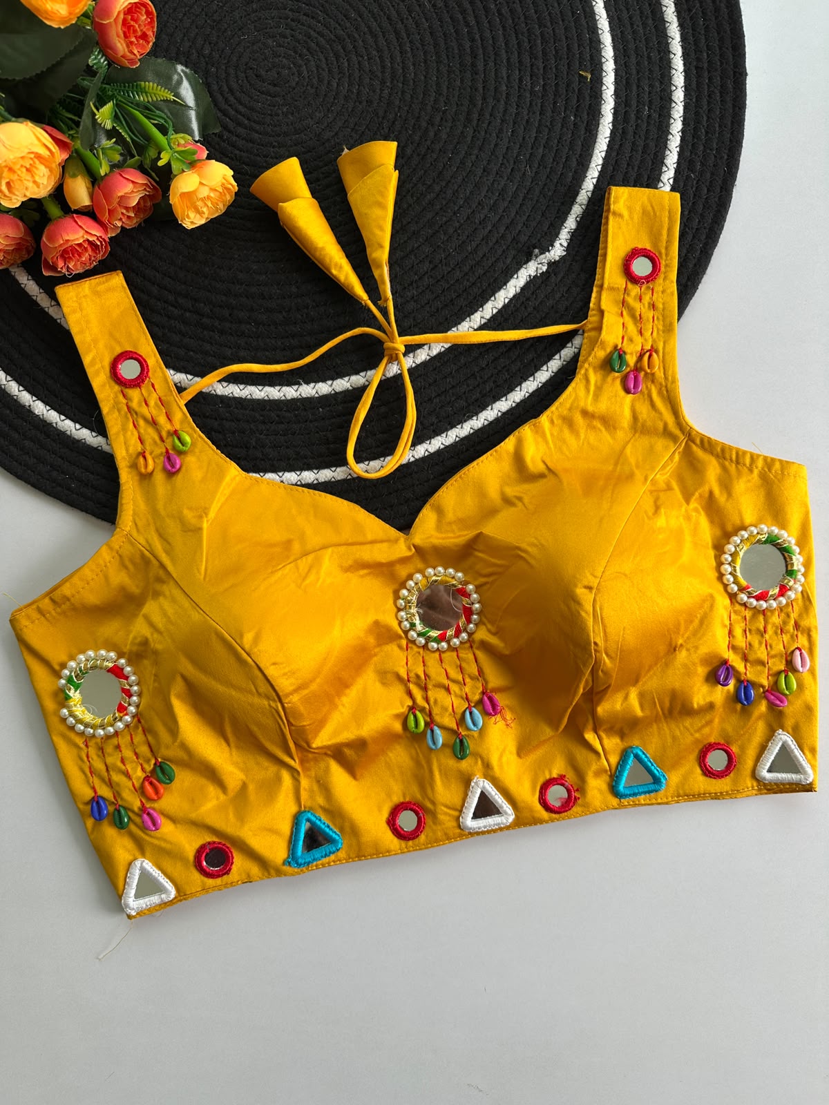 Ruhi Bangles Pure Raw Silk Blouse - view 7