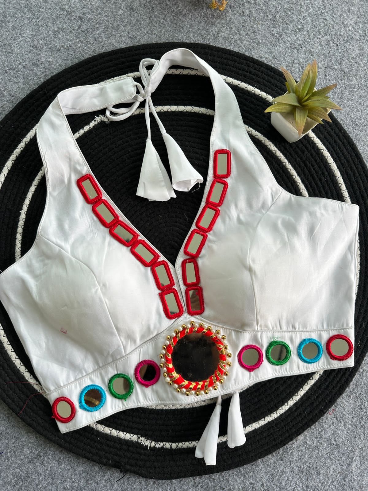 Ruhi Bangles Pure Roman Silk Blouse - view 2