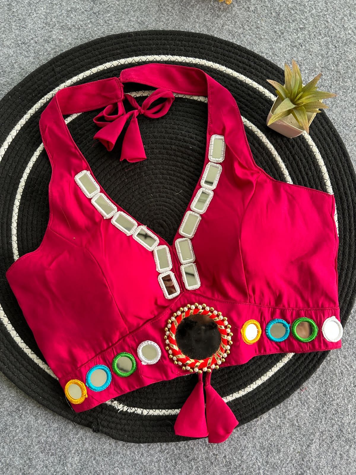 Ruhi Bangles Pure Roman Silk Blouse - view 4