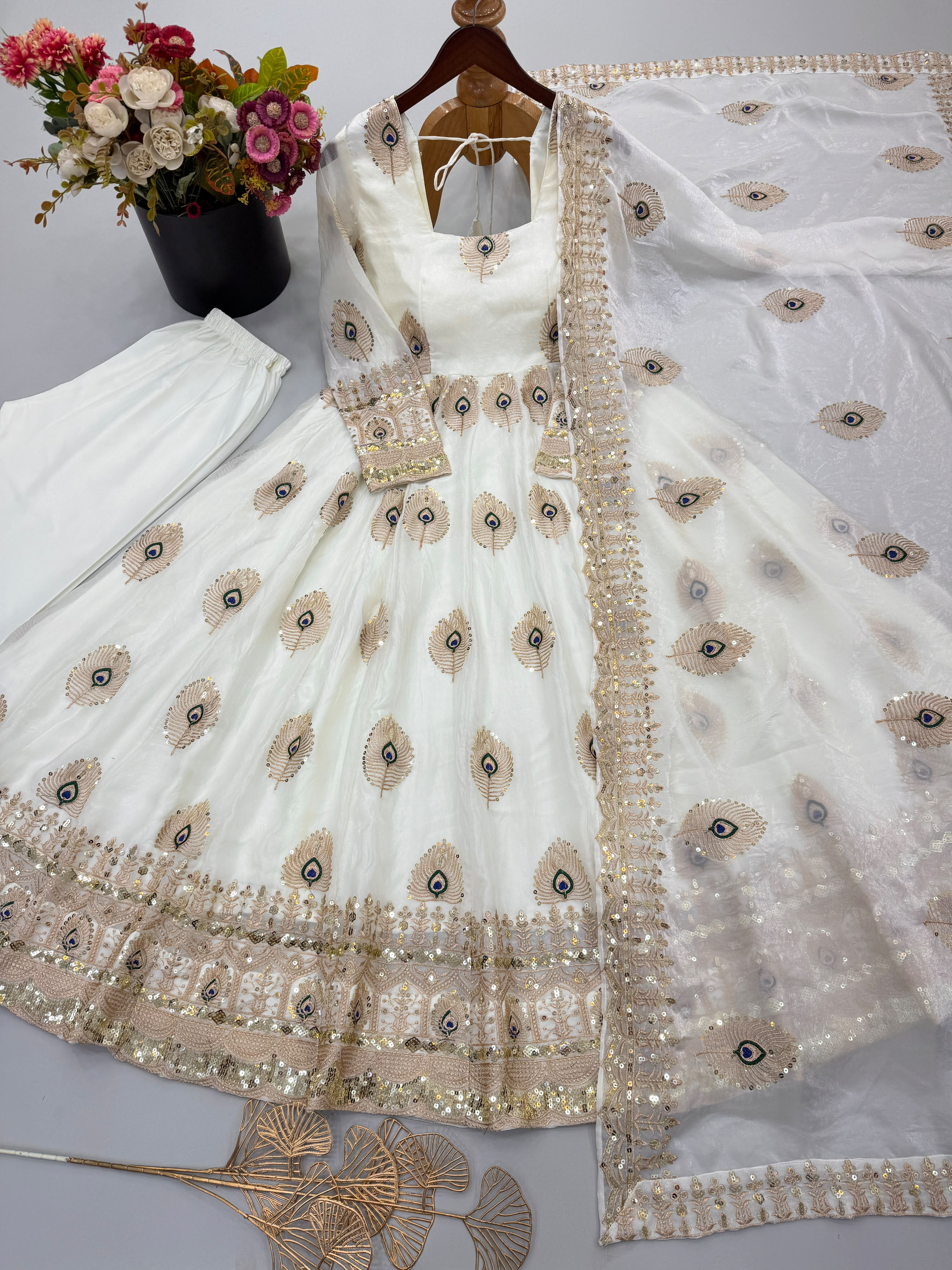 SRK 5372 Fendy Silk Readymade Dress