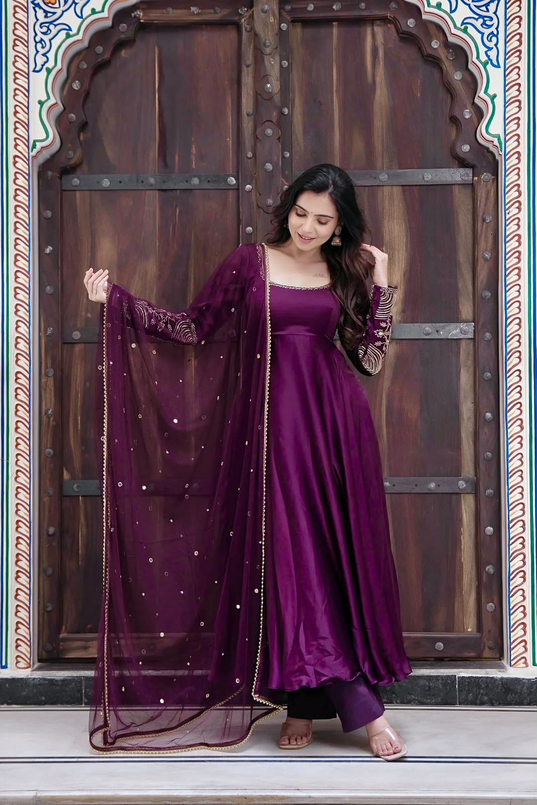 SRK 5373 Upada Silk Readymade Dress - view 2