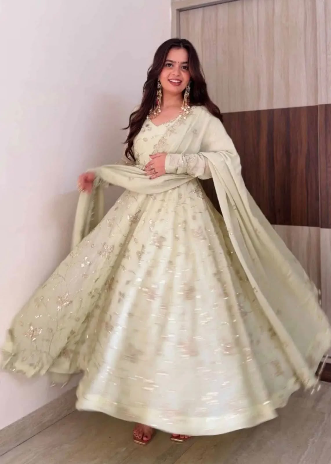 SRK 5374 Fendy Silk Readymade Dress