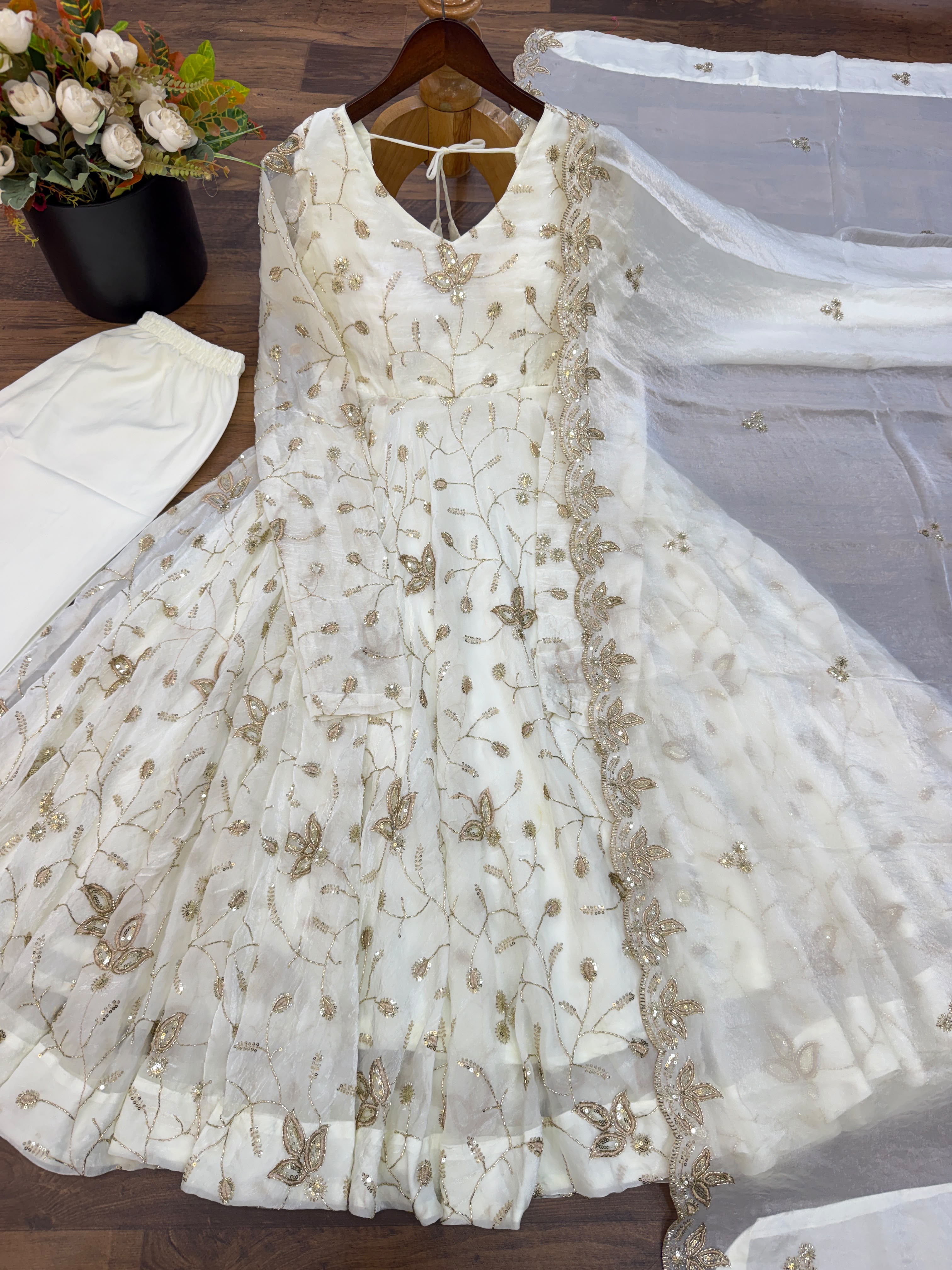 SRK 5374 Fendy Silk Readymade Dress - view 3