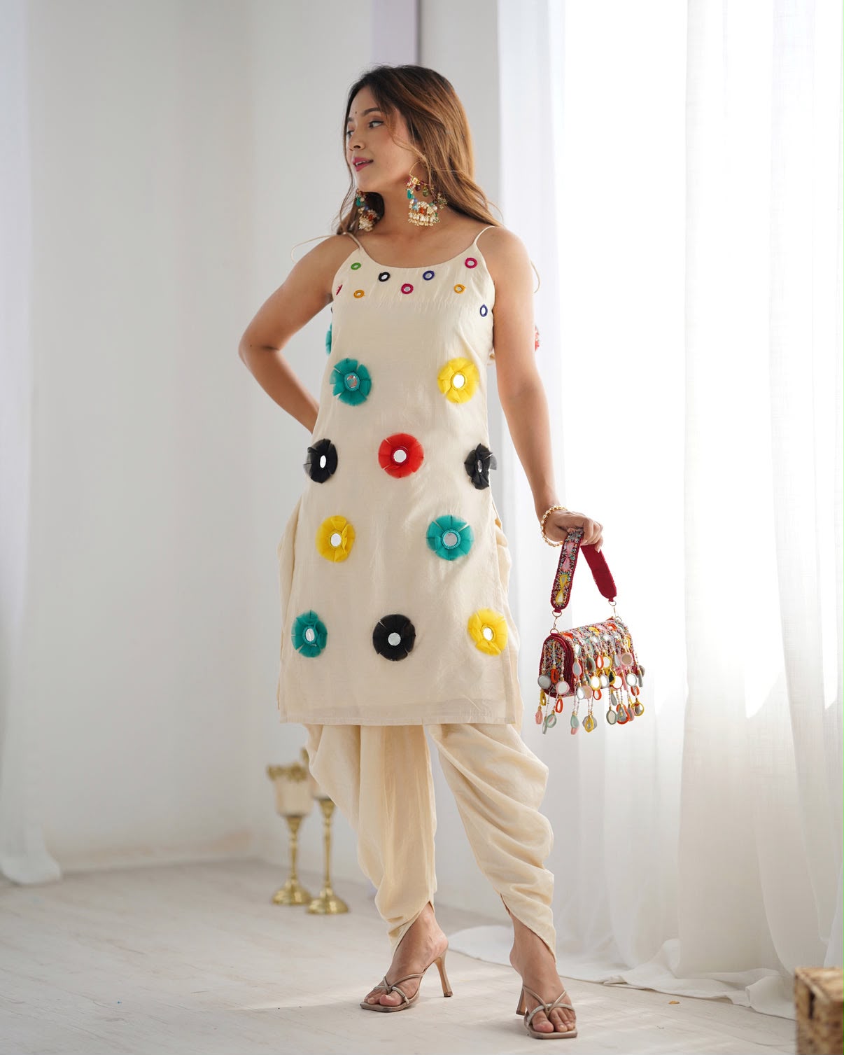 ZSR 3139 Khadi Cotton Readymade Dress - view 3