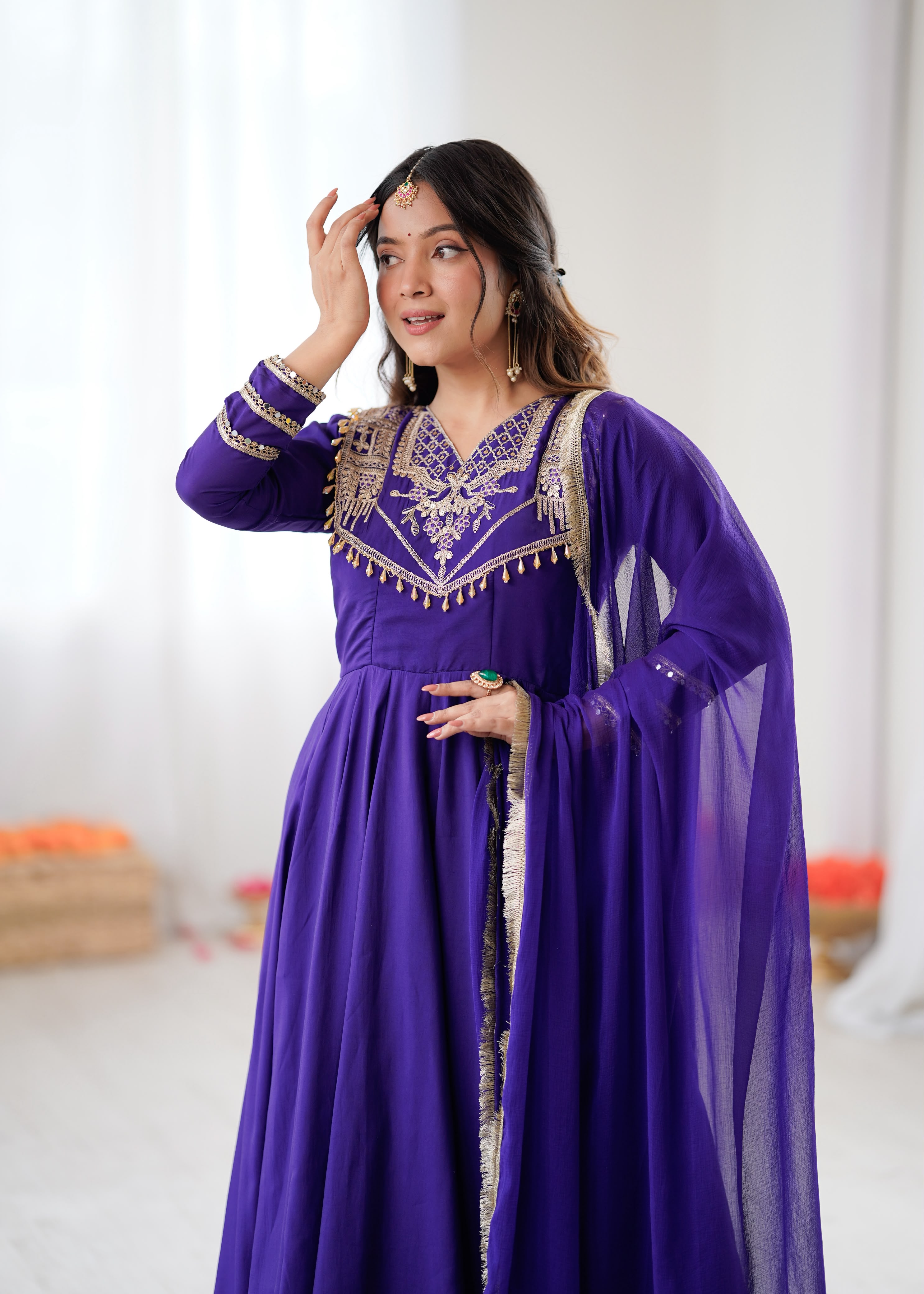 ZSR 3149 Roman Silk Gown