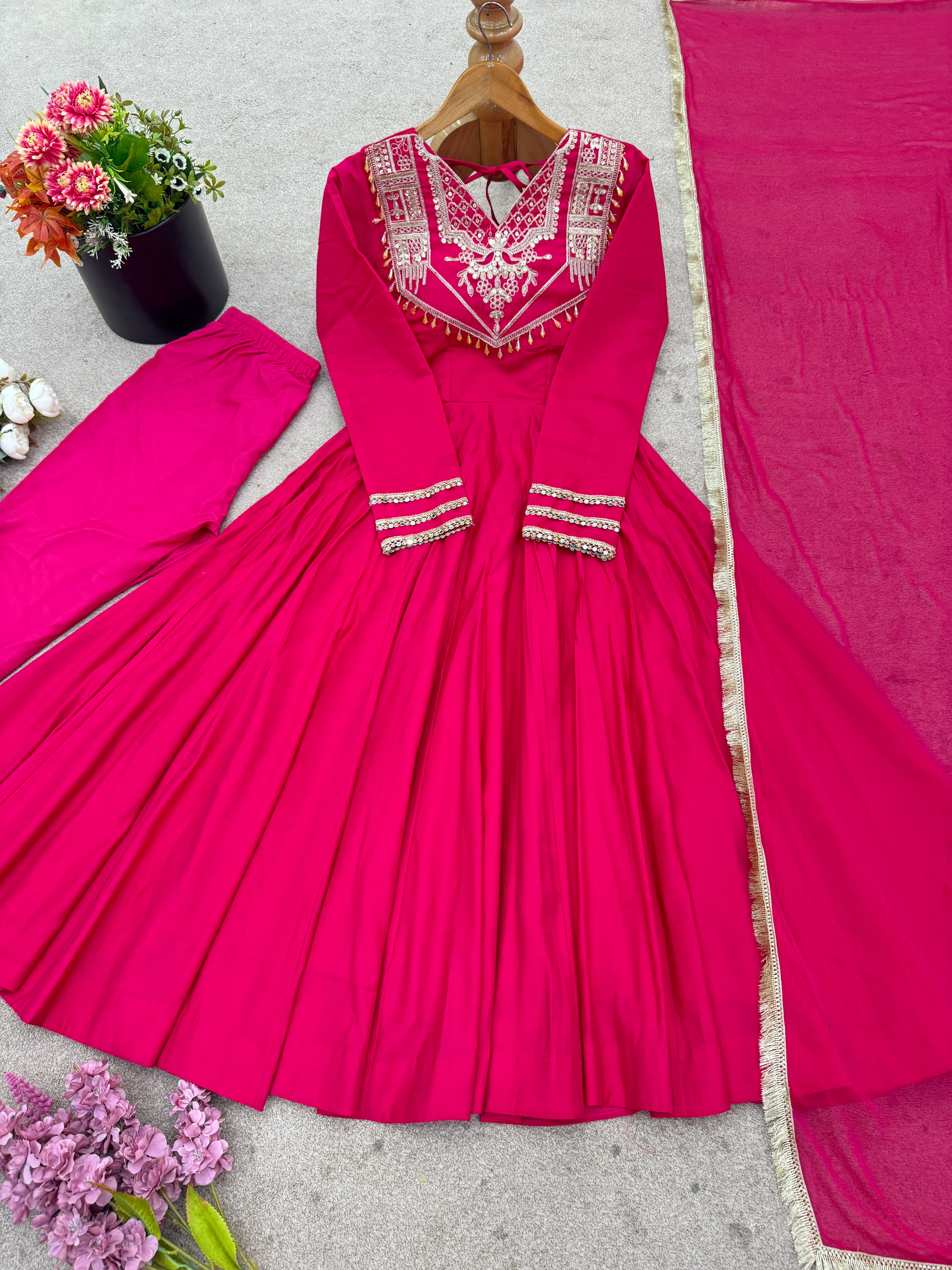 ZSR 3149 Roman Silk Gown - view 5
