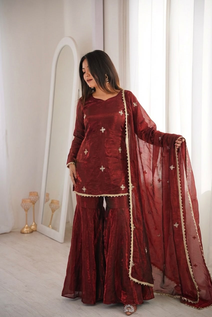 ZSR 3159 Fendy Silk Readymade Dress - view 3