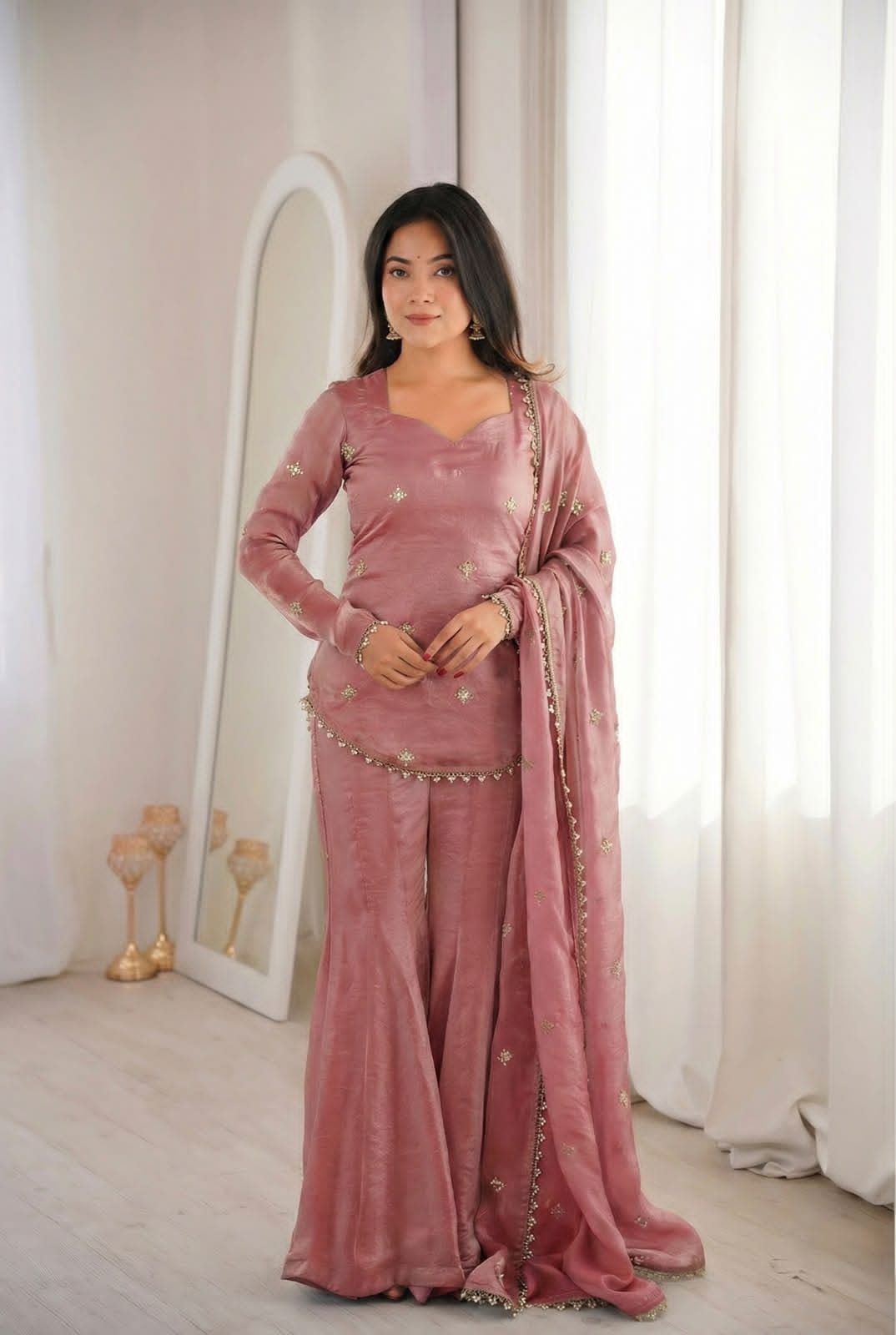 ZSR 3159 Fendy Silk Readymade Dress - view 5