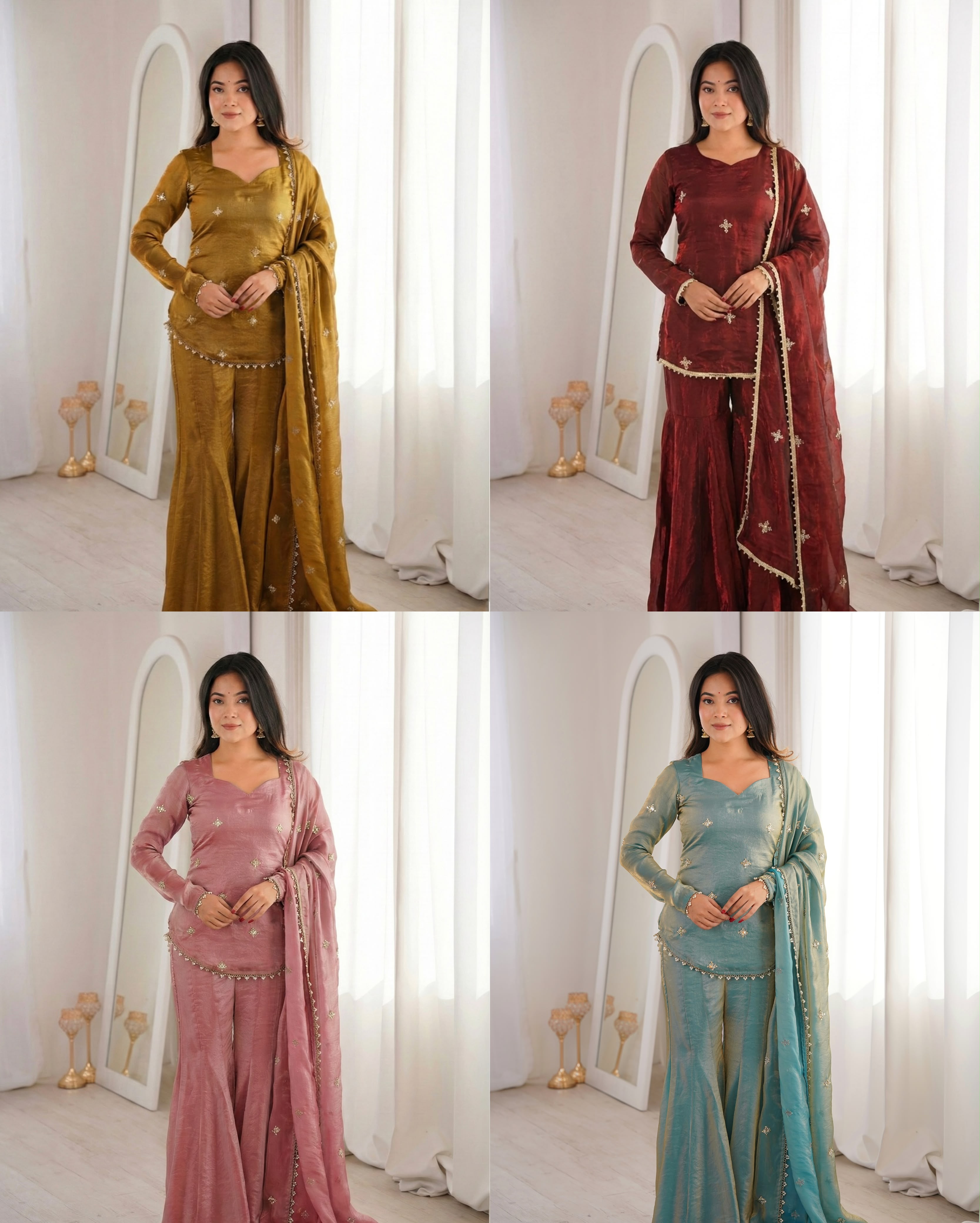 ZSR 3159 Fendy Silk Readymade Dress - view 6